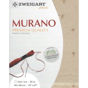 Zweigart Murano 3984-2429 32ct pitypangos 48x68 cm