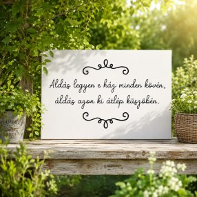 4004 Áldás legyen e ház minden kövén