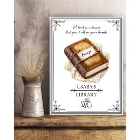 4004 A book is a dream - Escape