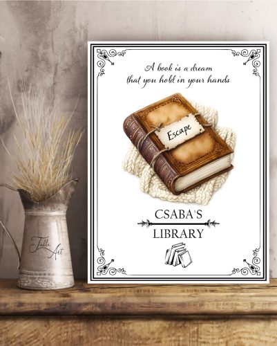 4004 A book is a dream - Escape