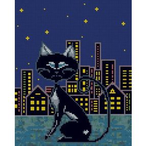 1092 She cat 24x30 cm