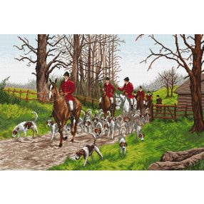 772 Hunting 50x75 cm