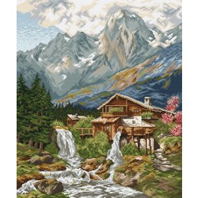 782 Waterfall 50x60 cm