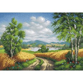 7035 Country road 35x50 cm