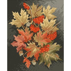 4017 Őszi levelek 24x30 cm