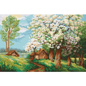 4647 Spring orchard 24x36 cm