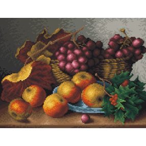 7038 Szőlők és almák 30x40 cm