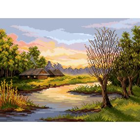 7052 P.Gozdziewicz - Farewell summer 30x40 cm