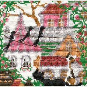 612 Looking around 13 x 13 cm