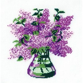 603 Lilac in vase 20 x 20 cm