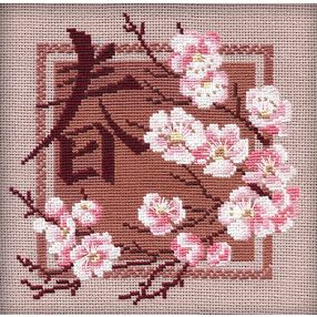 812 Japanese Cherry Blossoms 20 x 20 cm