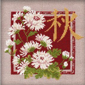 813 Japanese Flowers 20 x 20 cm