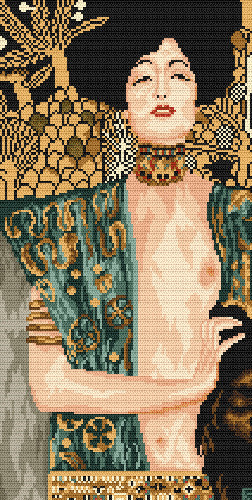 Z4286 G. Klimt - Judith 20 x 39 cm