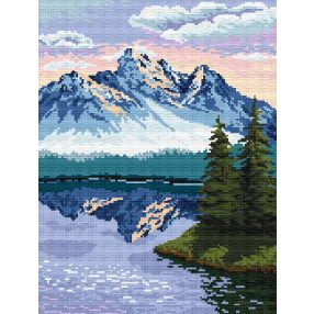 Z4825 Morning by the lake 25 x 33 cm