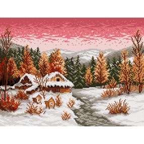 Z4025 Winter night 25 x 33 cm