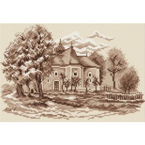 Z4169 Old manor 20 x 29 cm
