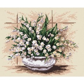 Z4557 Lilies of the valley 27 x 32 cm