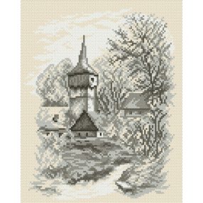Z4035 Little church 20 x 25 cm