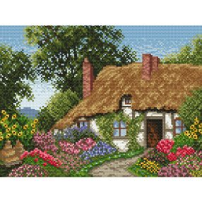 Z4149 In summer garden 20 x 25 cm