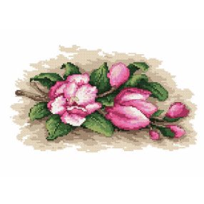 Z4649 Breathtaking magnolias 20 x 27 cm