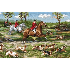 4308 Hunting 30x45 cm