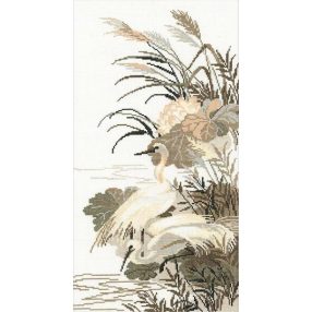 928 Common Heron 26 x 48 cm