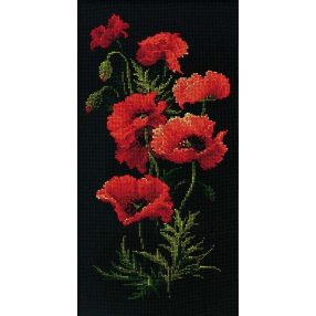 1057 Poppy 25 x 50 cm