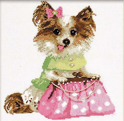 1067  Chihuahua Steffi 25 x 25 cm