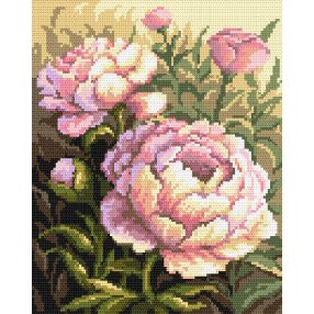 4480 Pasztell bazsarózsa 24x30 cm