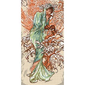 Z4315 A. Mucha - Tél 20x39 cm