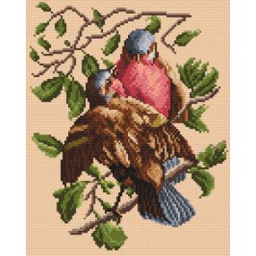 4326 Spring wooing 24x30 cm