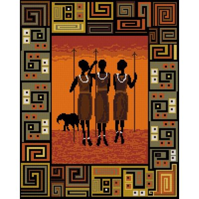 6099 Afrikai éjszaka 40x50 cm (kifutott)