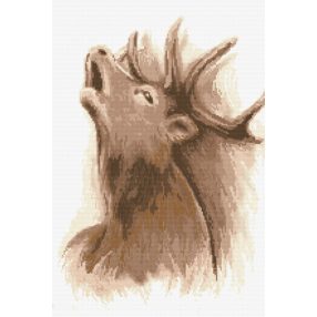33113 Deer roar 34x50 cm