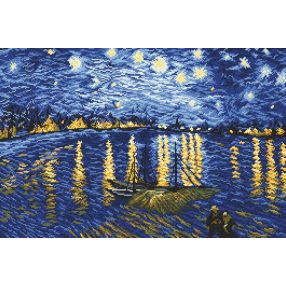 4337 Starry Night Over the Rhone - Van Gogh 40x60 cm