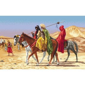 8028 Arabs Crossing The Desert - Gerome 50x80 cm