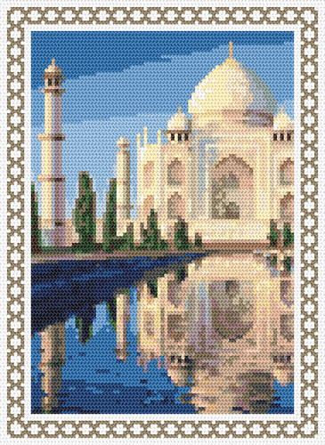 8402 Nyári emlékek - India 22x30 cm