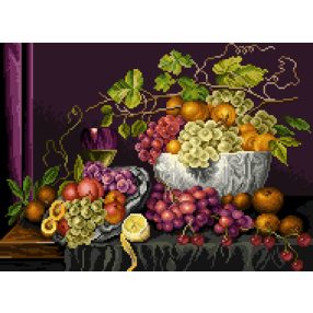 7083 Váza gyömölcsökkel 32x43 cm