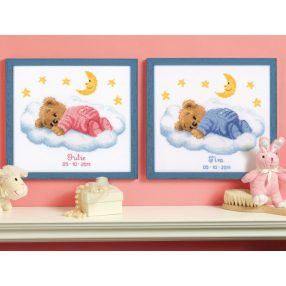 PN-0011815 Teddy on Cloud 22x20 cm