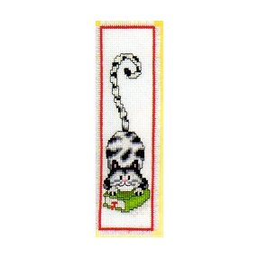 PN-0011267 Cat Bookmark 20x6 cm