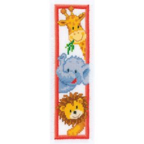 PN-0011278 Zoo Animals Bookmark 20x6 cm