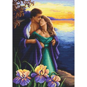 8045 Lovers 40x57 cm