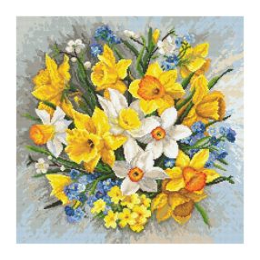 8892 Tavaszi virágok 49x49 cm