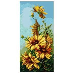 7103 Napraforgók 30x61 cm