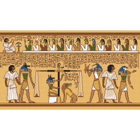 33061 Piece of papyrus 40x70 cm