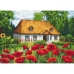 8432 Poppy manor 31x43 cm