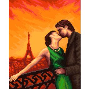7093 Paris - Lovers 28x35 cm