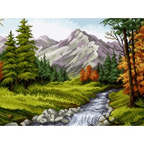 7079 Mountain Landscape 30x40 cm