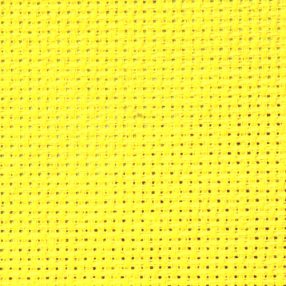 968-09 Yellow aida fabric 14ct 100cm x 160cm