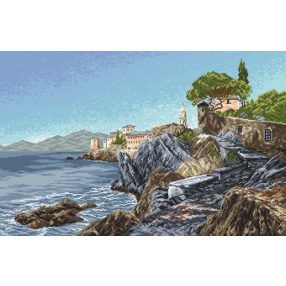 8064 Rocky coast 40x62 cm