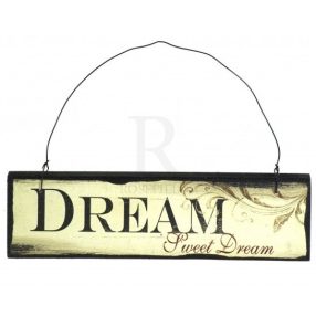 11300 Álom édes álom fa felirat 17,8 cm
